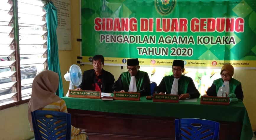 Akhir Februari 2020, PA Kolaka Kembali Gelar Sidang Keliling di Kabupaten Kolaka Timur