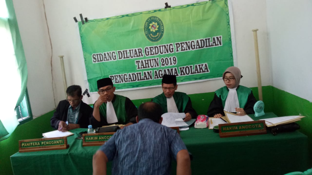 Dua Hari Berturut, Majelis Hakim PA Kolaka Gelar Sidang Keliling di Dua Kecamatan Berbeda